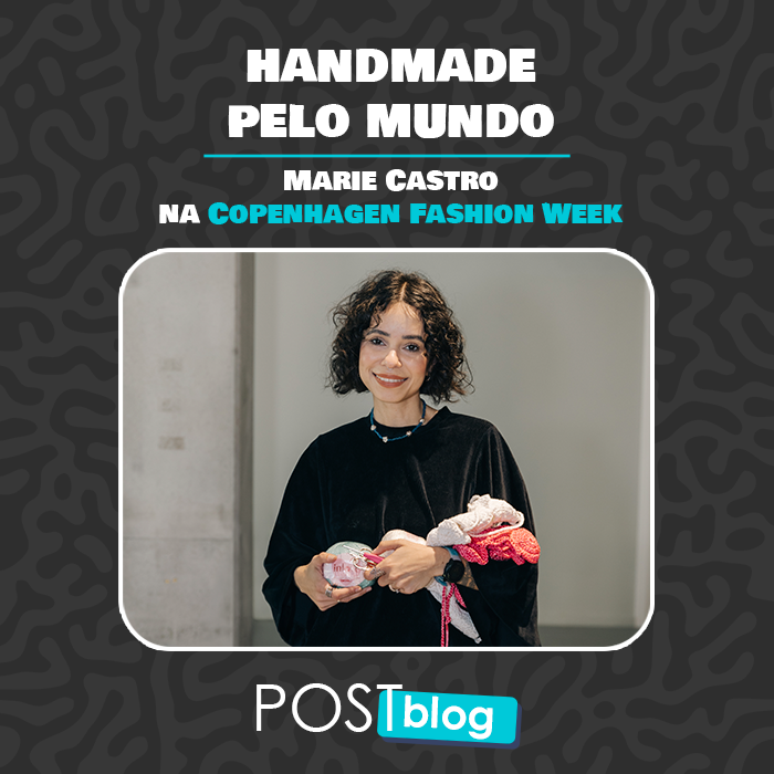 Marie Castro faz workshop de crochê na Copenhagen Fashion Week
